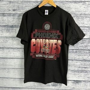 Vintage Logo 7 NHL Phoenix Coyotes Hockey Tee Shirt L